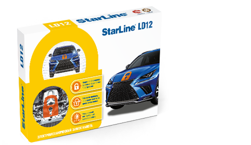 222222 Блокиратор капота Электромеханический замок StarLine LD12 — изображение 1