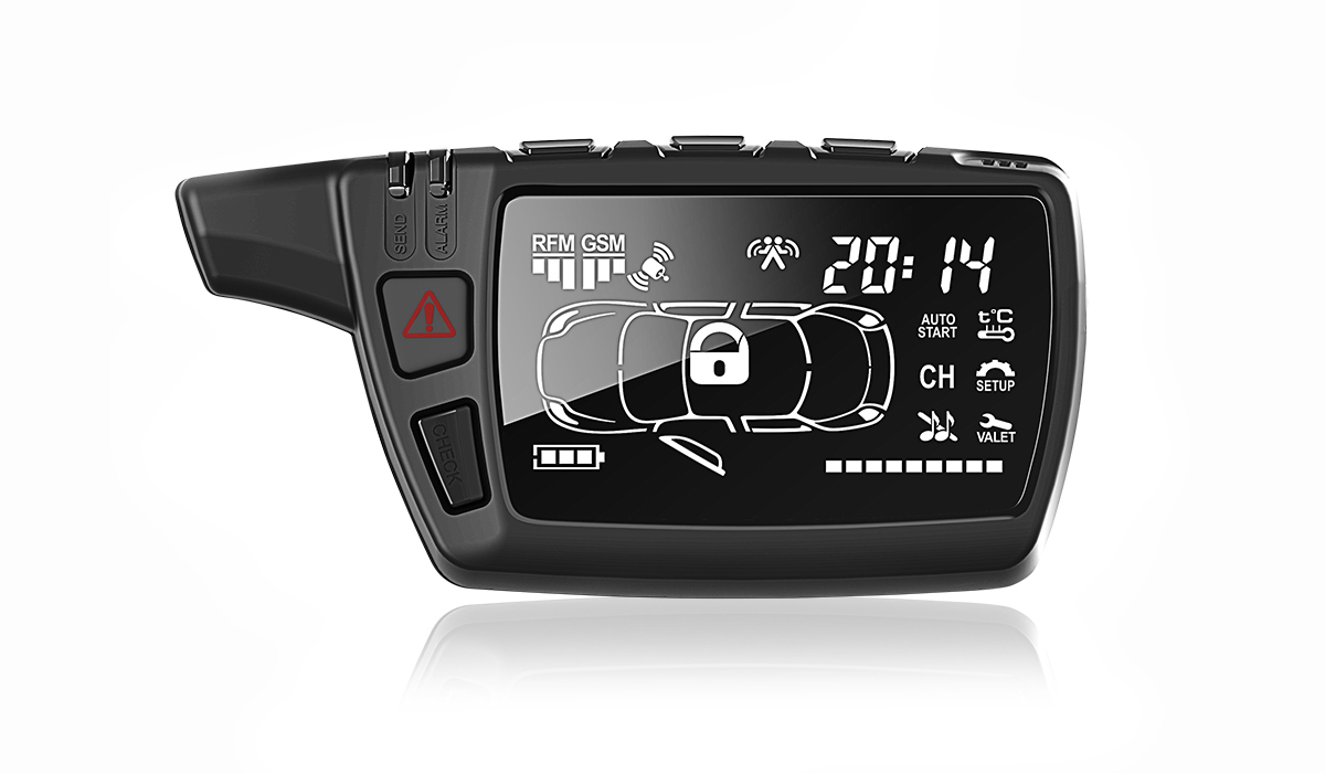 brelok-LCD-D468-2 Брелок LCD D463 DXL 5000 new — изображение 1