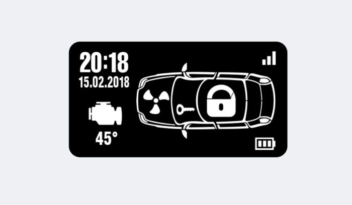 Брелок LCD D020 DX 91 — изображение 3